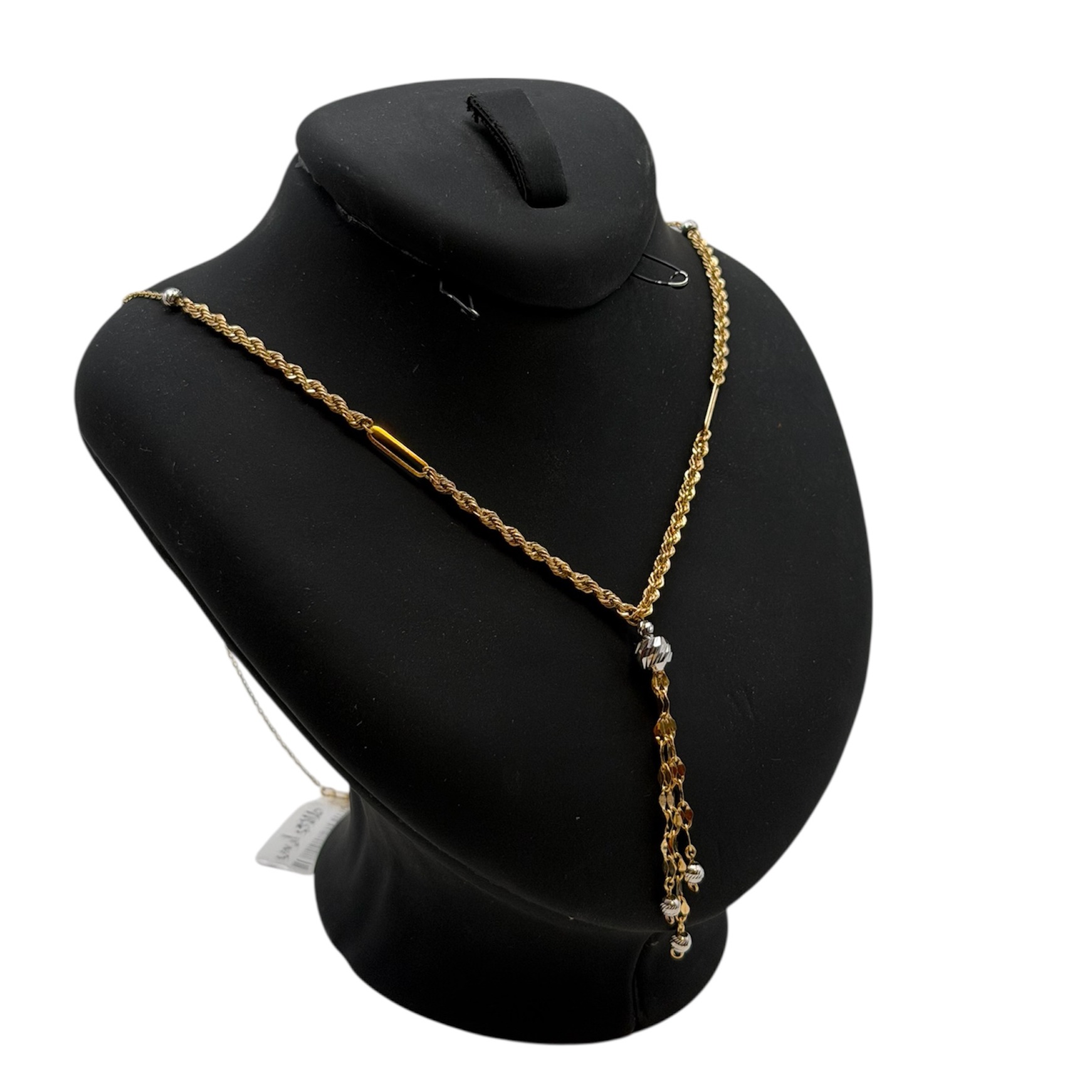 گردنبند طنابی اویز